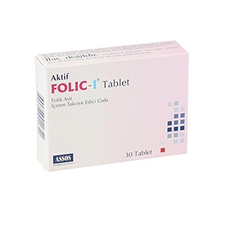 Aktif Folic 1 30 Tablet