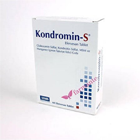 Kondromin S Calcium 60 Efervesan Tablet