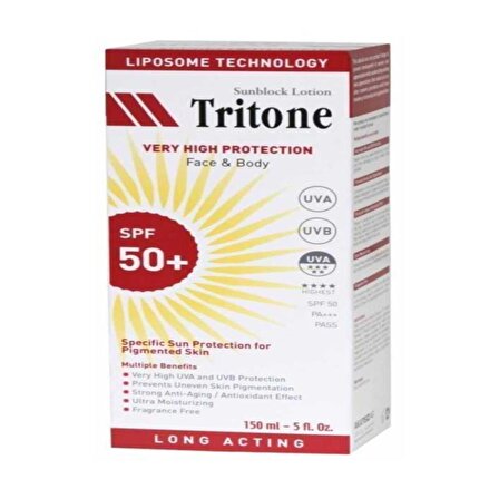 Tritone SPF50+ Güneş Koruyucu Losyon 150 ml