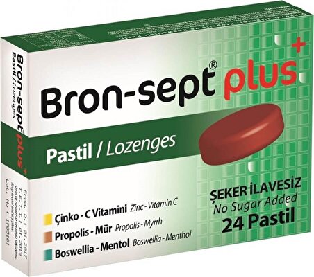 Bron-Sept Plus Pastil 24 Tablet