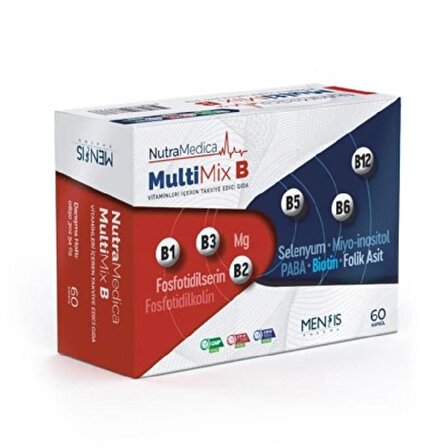 Nutramedica Multimix B 60 Kapsül