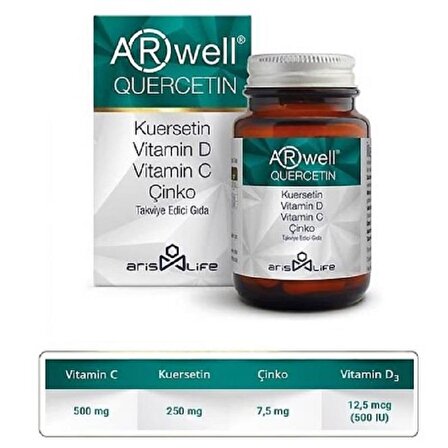 Arwell Quercetin 30 Tablet