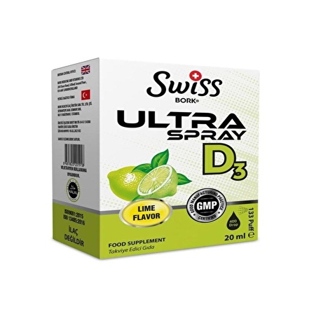 Swiss Bork Ultra D3 Sprey 20 ml