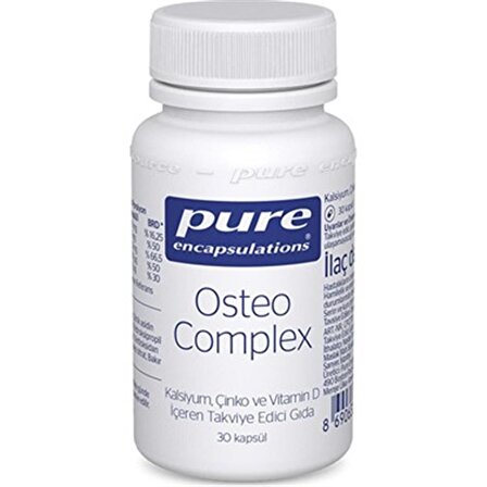 Pure Encapsulations Osteo Complex 30 Kapsül