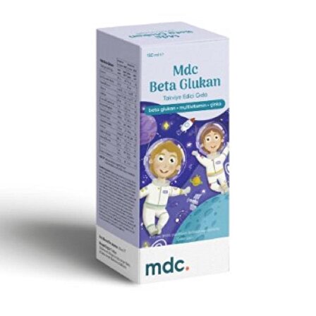MDC Beta GlukaN-Vit C Şurup 150 ml