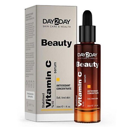 Day2Day Beauty Stabilised Vitamin C %10 Serum 30 ml