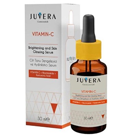 Juvera Vitamin C Cilt Tonu Dengeleyici ve Aydınlatıcı Serum 30 ml
