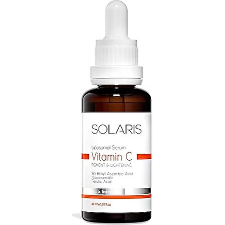 Solaris C Vitamin Cilt Bakım Serumu 30 ml