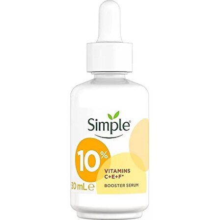 Simple %10 Vitamin C+E+F Booster Serum 30 ml