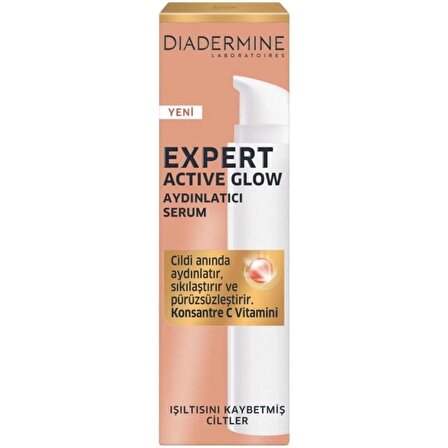 Diadermine Expert Active Glow Aydınlatıcı Serum 50 ml