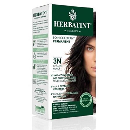 Herbatint Bitkisel Saç Boyası 3N Dark Chestnut Koyu Kestane150 ml