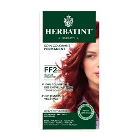 Herbatint Bitkisel Saç Boyası FF2 Crimson Red Kırmızı 150 ml