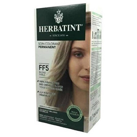 Herbatint Bitkisel Saç Boyası FF5 Blonde Sable Kum Sarı 150 ml