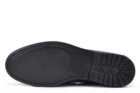 Siyah Günlük Loafer Erkek Ayakkabı -73291-
