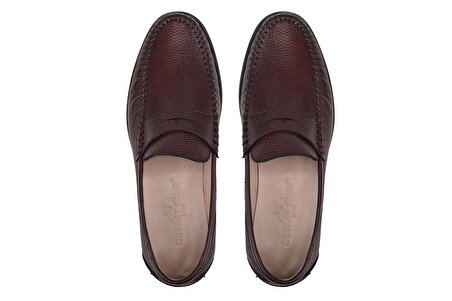 Kahverengi Klasik Rok Kösele Erkek Ayakkabı -11139-