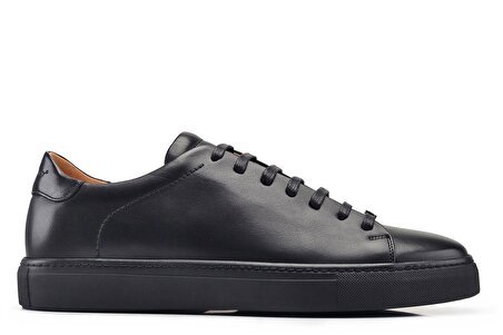 Siyah Bağcıklı Sneaker -76841-