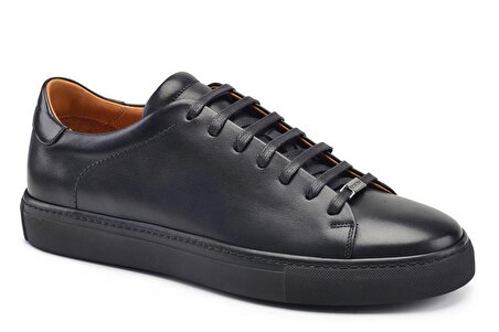 Siyah Bağcıklı Sneaker -76841-