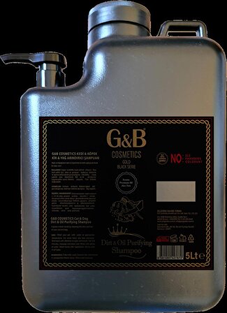 Gb Kir Yağ Arındırıcı Pet Şampuan 5 Lt