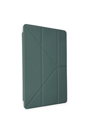 Peeq iPad Air 3 10.5 Kılıf Kalemlikli Tri Folding Smart Katlanabilir Standlı 360 Tam Koruma Kılıf