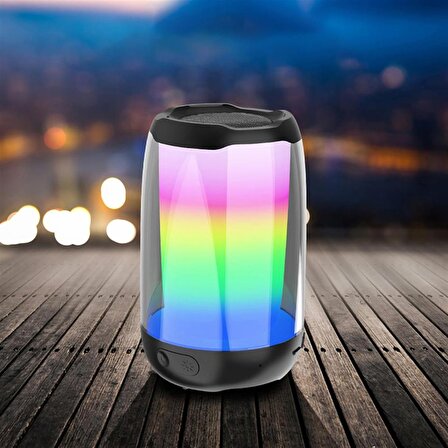 Peeq Ayarlanabilir RGB Işıklı Bluetooth Hoparlör Speaker