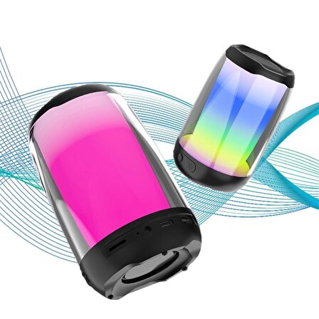 Peeq Ayarlanabilir RGB Işıklı Bluetooth Hoparlör Speaker