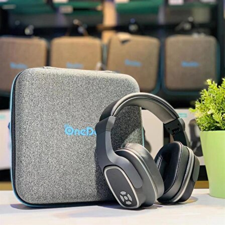 Peeq OneDer S2 Premium Taşıma Çantalı Kulak Üstü Bluetooth Kulaklık