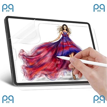 Peeq Apple iPad Pro 11 İnç 2020 2. Nesil Paper Like Kağıda Yazma Hissi Veren Ekran Koruyucu