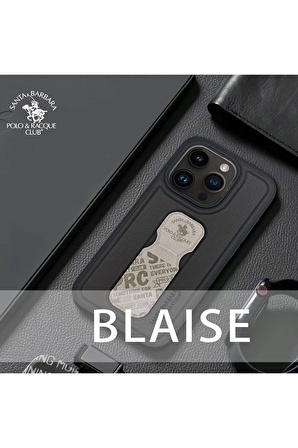 Santa Barbara Polo Racquet Club iPhone 15 Blaise Stand Kapak-Gri