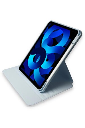 iPad Pro 12.9 İnç (2018 Uyumlu) 360° Dönebilen Standlı Kalemlikli Kılıf