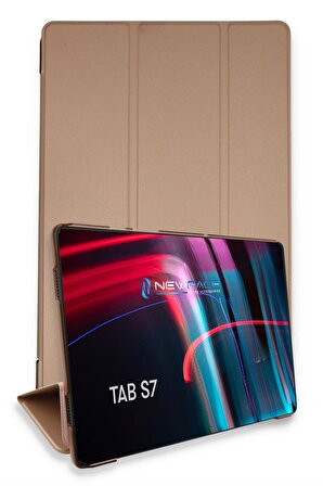 Peeq Samsung Galaxy T870 Tab S7 11   Smart Katlanabilen Uyku Modlu Tablet Kılıfı 