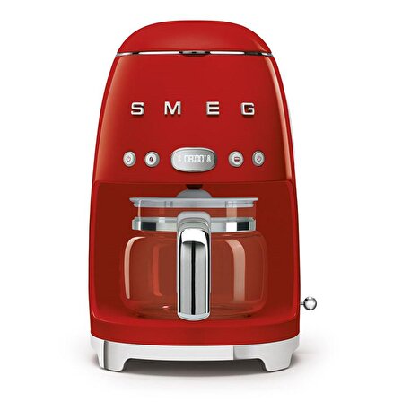 Smeg DCF02RDEU Solo Kırmızı Filtre Kahve Makinesi