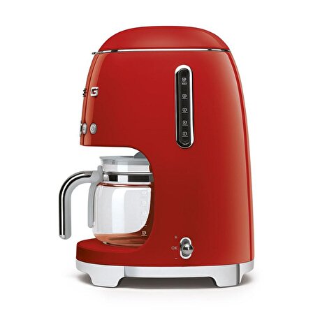 Smeg DCF02RDEU Solo Kırmızı Filtre Kahve Makinesi
