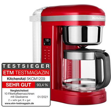 Kitchen Aid 5kcm1209eer Solo Beyaz Filtre Kahve Makinesi