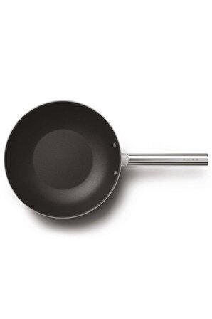 SMEG Cookware 50'S Style Kırmızı WOK Tava 30 cm