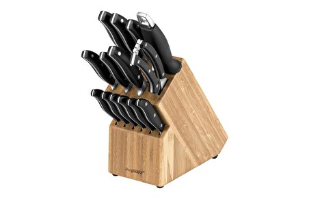 Berghoff Eseentials  Trivium 15Parça Bloklu  Bıçak Set