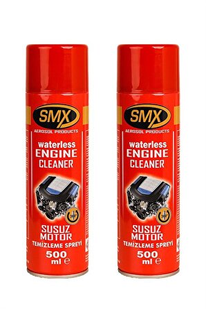 SMX Susuz Motor Temizleme Spreyi 2 Adet (2x500 ML)