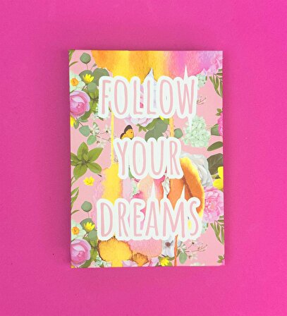 Renkli Follow Your Dreams Mini Albüm