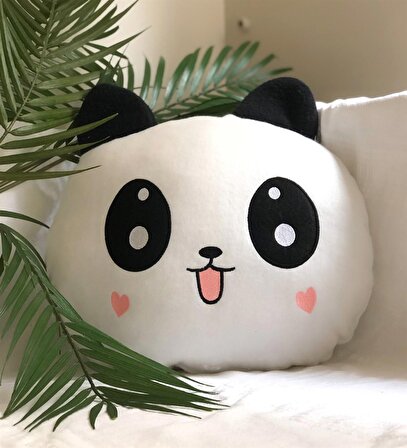 Peluş Panda Tasarımlı Yastık