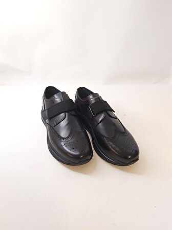 La Scada Siyah Açma Cırtlı Erkek Günlük Ayakkabı 15774
