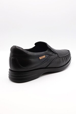 Forelli 35301-G Siyah Erkek Loafer Ayakkabı