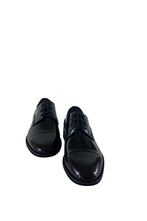 La scada DK540 Siyah Rugan Klasik Erkek Ayakkabı