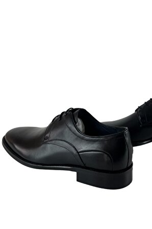 La scada DK540-1 Siyah Antik Klasik Erkek Ayakkabı