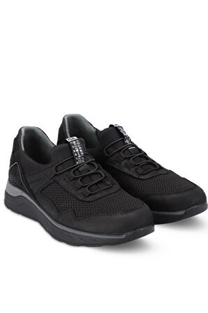 Forelli 46002 Siyah Comfort Erkek Spor Ayakkabı