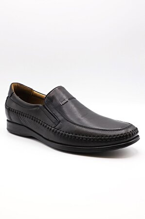 Forelli 10601-H Siyah Erkek Loafer Ayakkabı