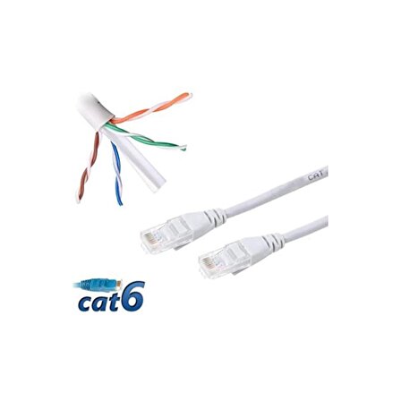 Cablemaster 100 Mt CAT6 UTP Ethernet Kablosu