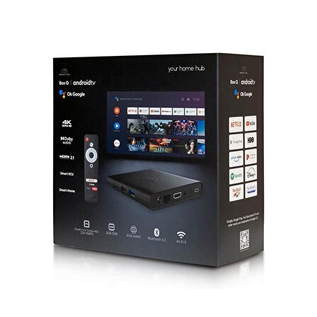 Homa Box Q 4K Ultra HD Android TV Box