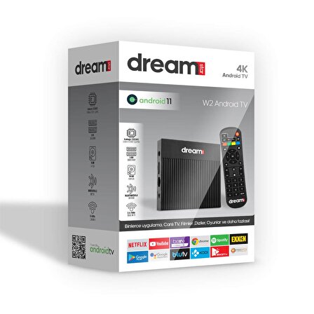 Dreamstar W2 4K Android Tv Box