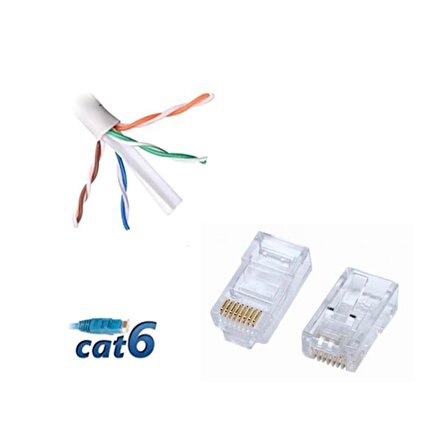 Wellbox 80 Mt CAT6 UTP Ethernet Kablosu