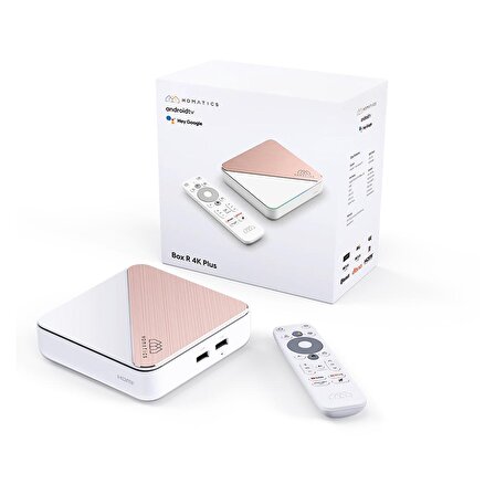 Homa Box R Plus Rose Gold 4K Ultra HD Android TV Box