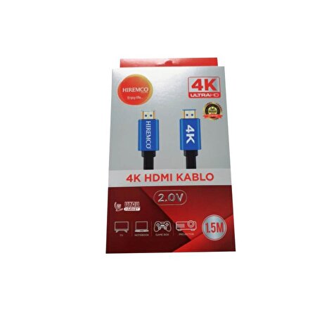 Hiremco 4K 1.5 Metre HDMI Kablo 2.0V